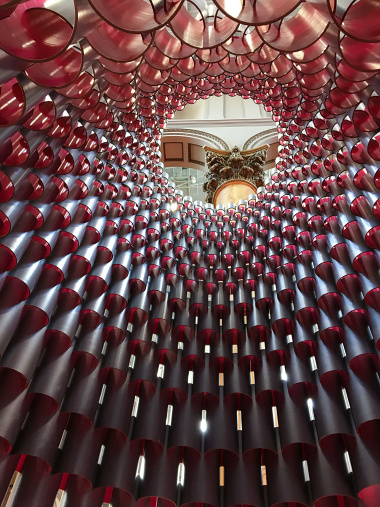 Hive Exhibition by Studio Gang at the National Building Museum