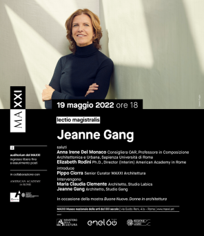 Jeanne Gang at MAXXI